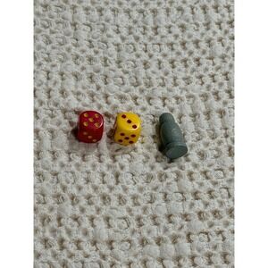 Settlers of Catan dice and robber